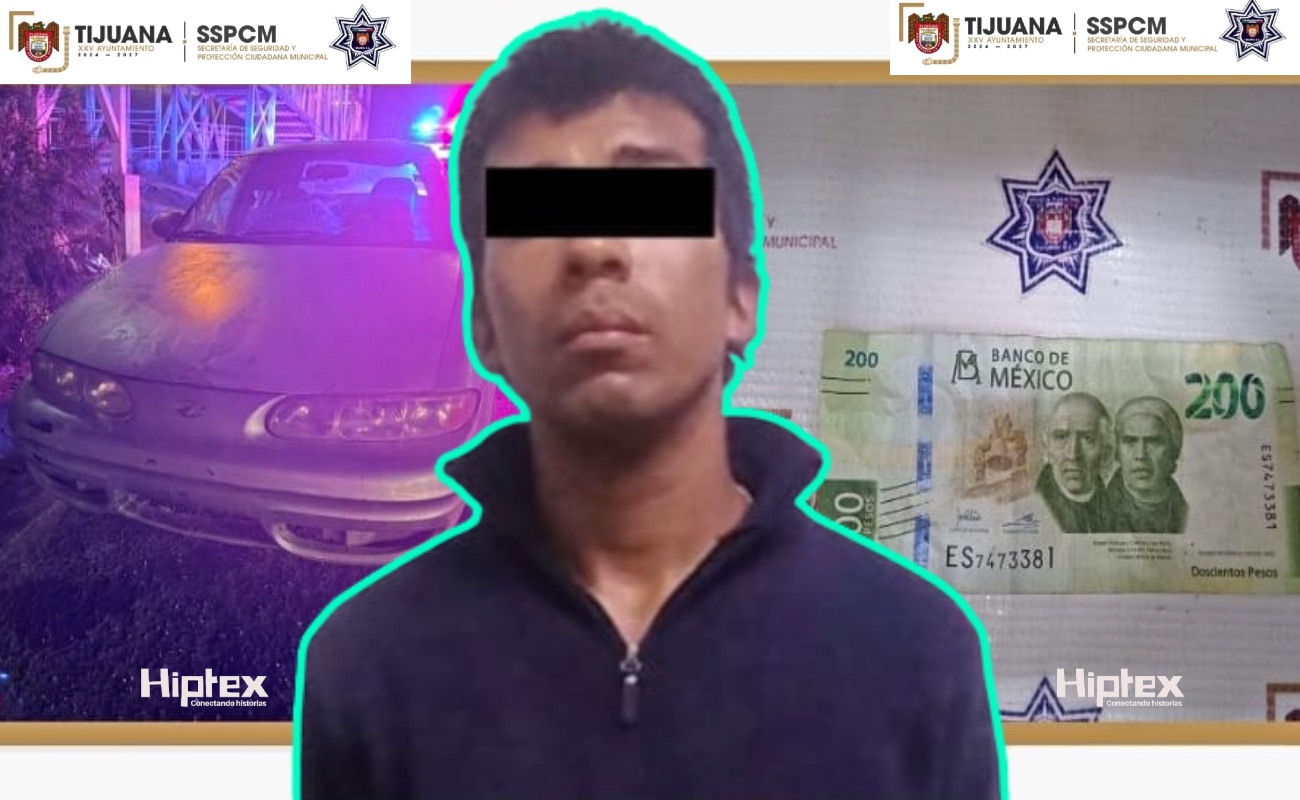 Omar Azael “N”, de 24 años de edad, el detenido.