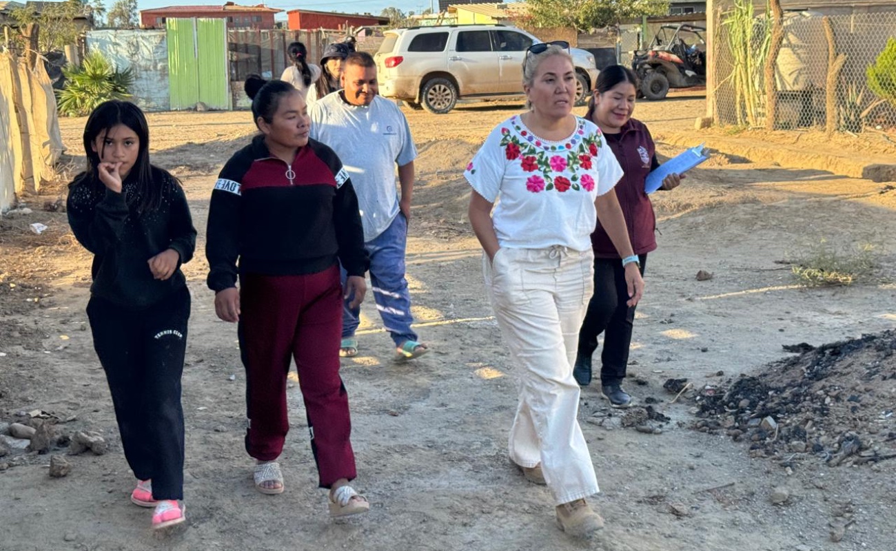 Censan 258 viviendas afectadas por tormenta tropical “Rachel” en San Quintín