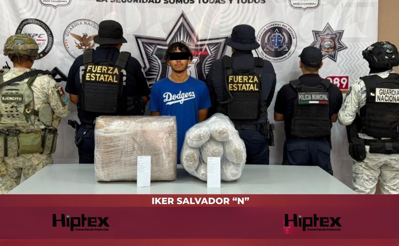 Asegura Fuerza Estatal al “Kriken” en Valle de Guadalupe