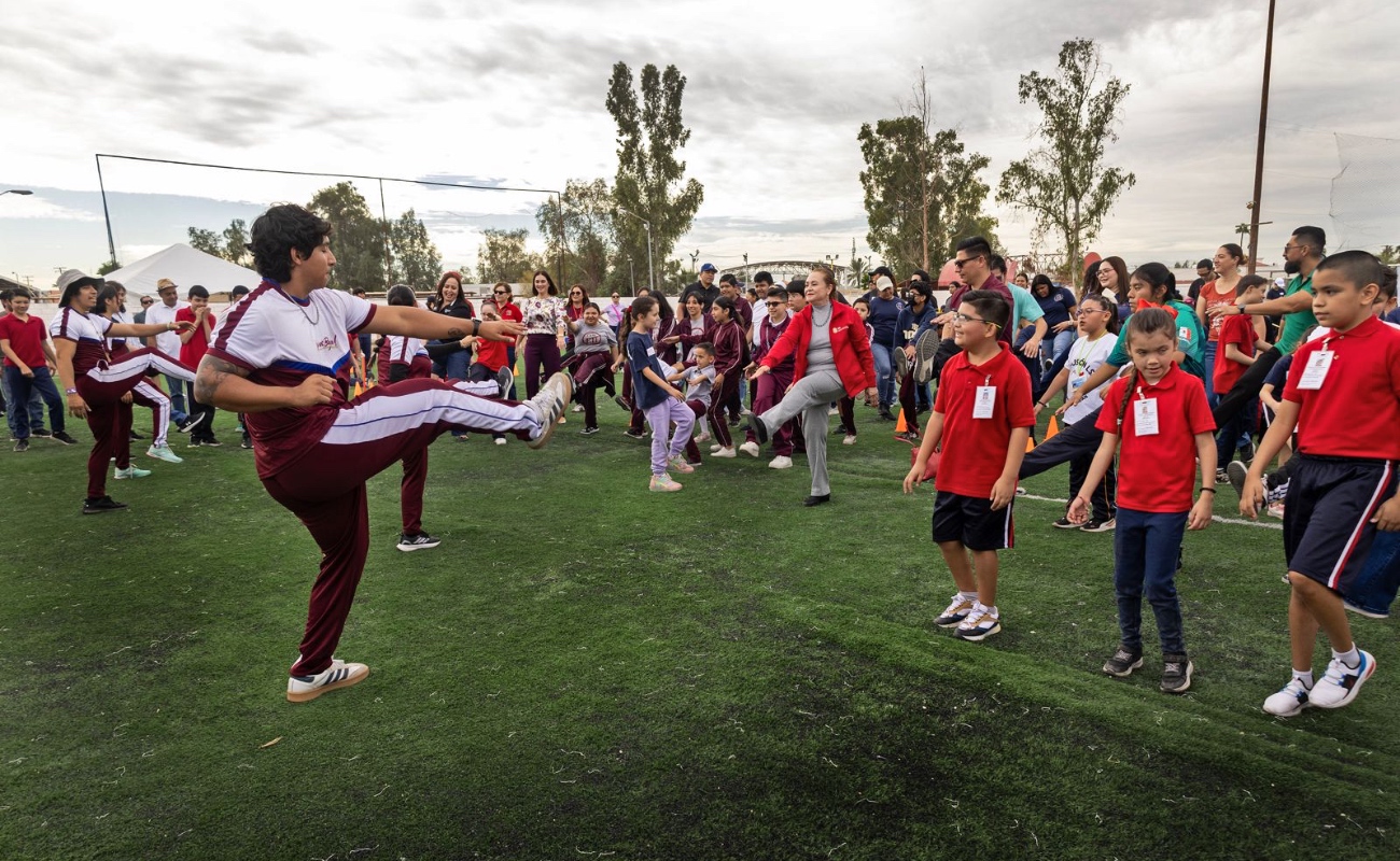 Fortalecen hábitos deportivos y habilidades socioemocionales en estudiantes de CAM en Mexicali