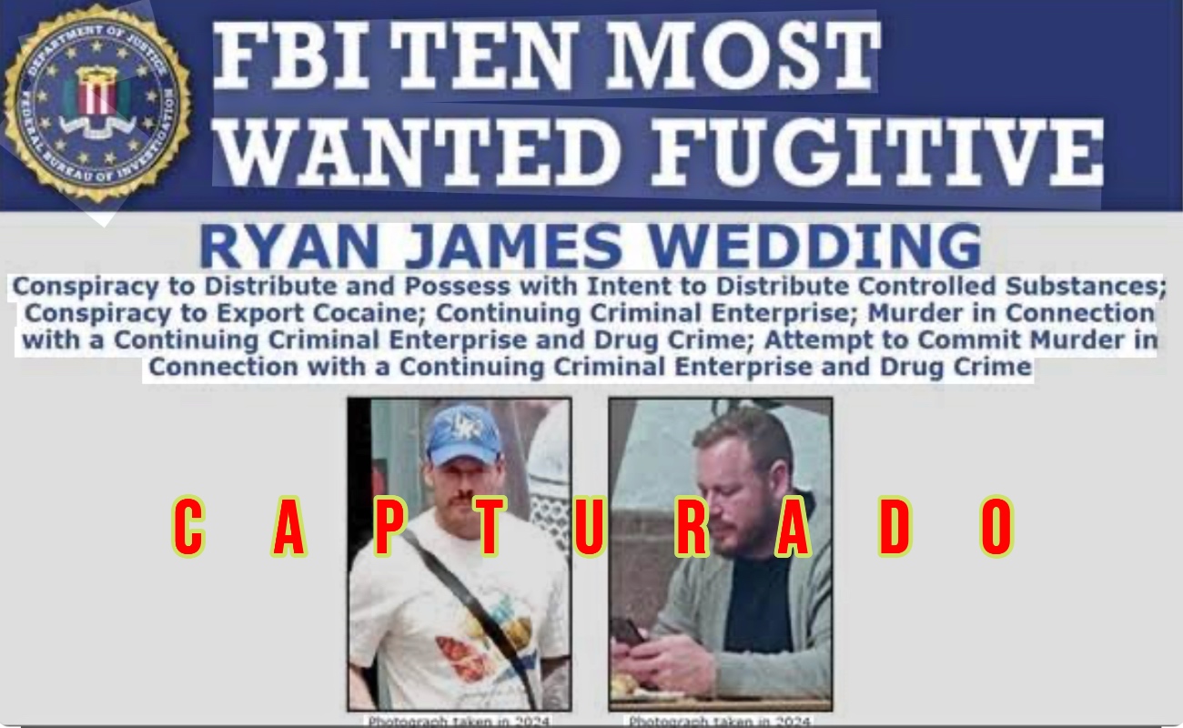 Ryan Wedding actuaba bajo el cobijo del Cártel de Sinaloa.