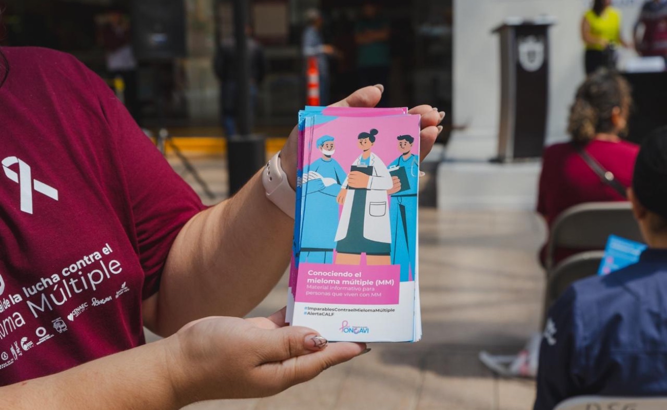 En México se diagnostican personas en edad productiva con mieloma múltiple.