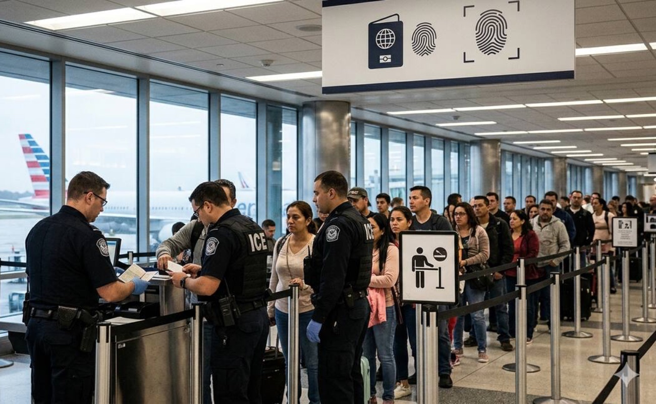 Alertan sobre riesgos migratorios en aeropuertos de EE.UU.