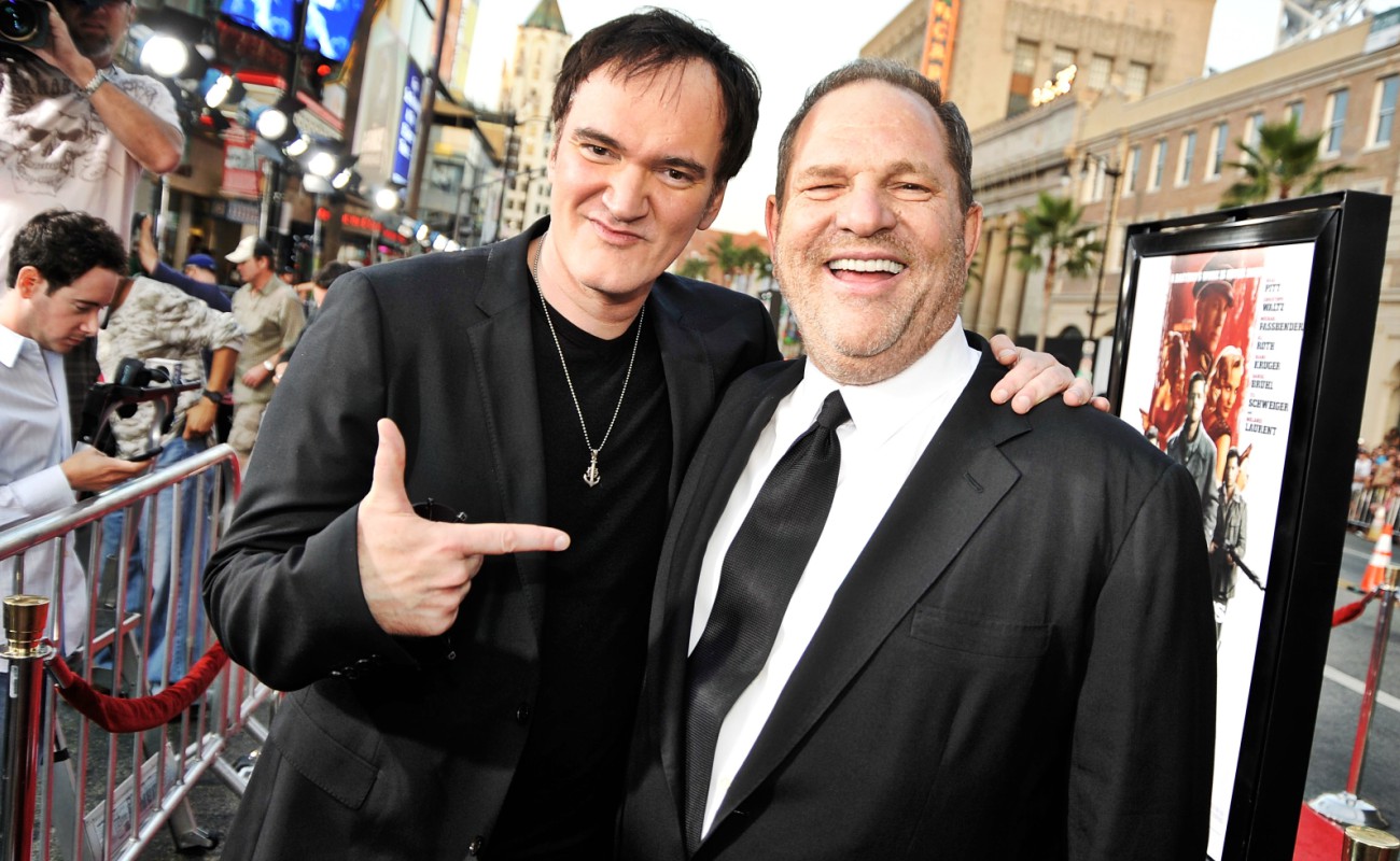 Tarantino admite que sabía de los abusos sexuales de su amigo Harvey Weinstein