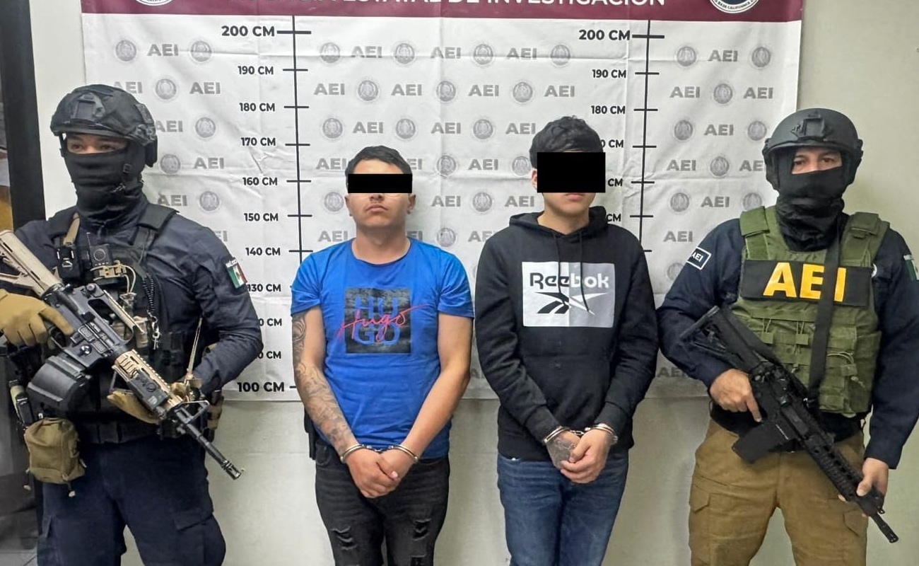 Policía Municipal y Agencia Estatal de Investigación capturan en coordinación a dos personas por intento de homicidio en Colonia Bellavista