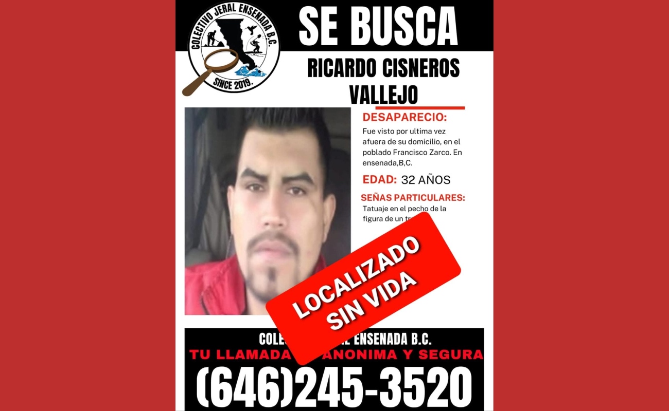 Las osamentas fueron localizadas el pasado 16 de abril.
