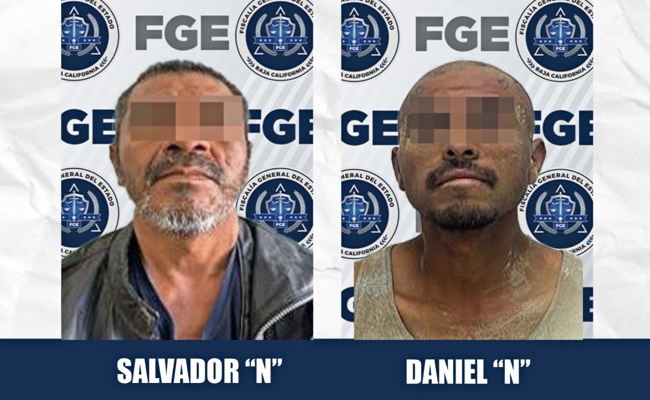 La Fiscalía Regional de Mexicali vinculó a proceso a Salvador “N” por allanamiento y a Daniel “N” por robo con violencia.