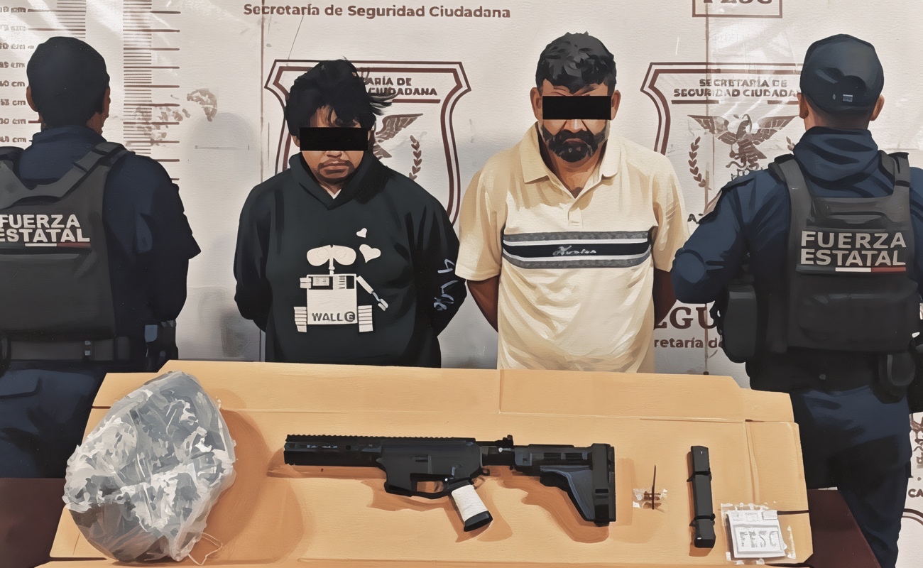 Caen dos sicarios en la colonia Rincón Tecate