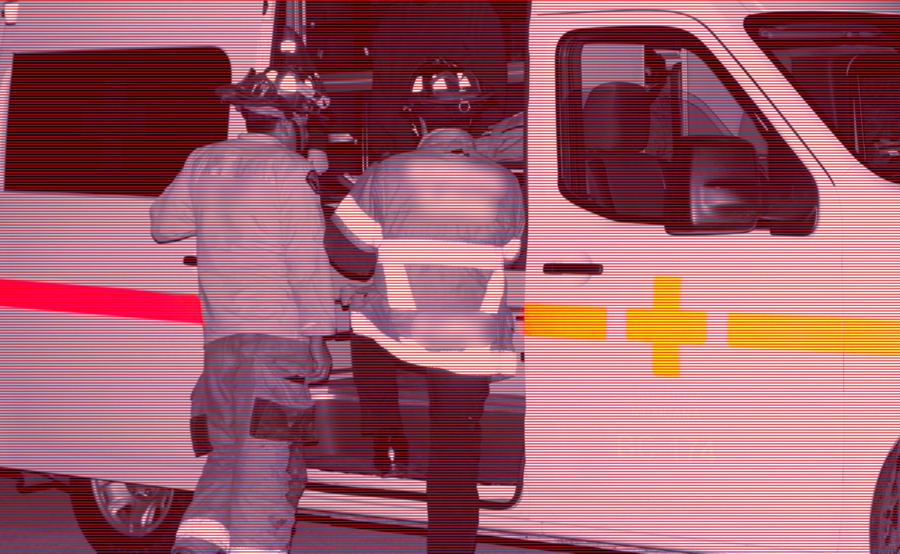 El accidente ocurrió en la certera libre Tijuana - Tecate a la altura de Valle de las Palmas.
