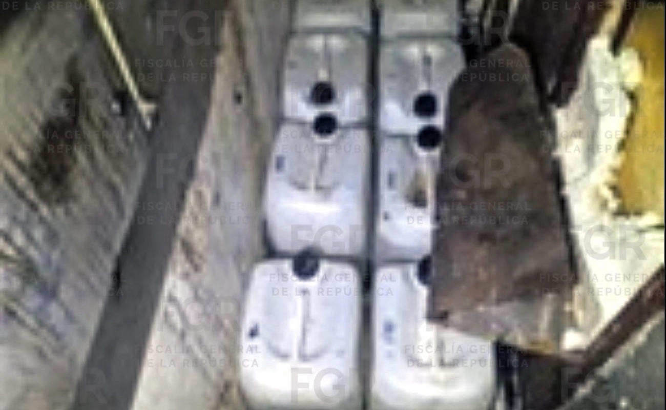 Procesan a chofer que llevaba casi 700 mil litros de metanfetamina