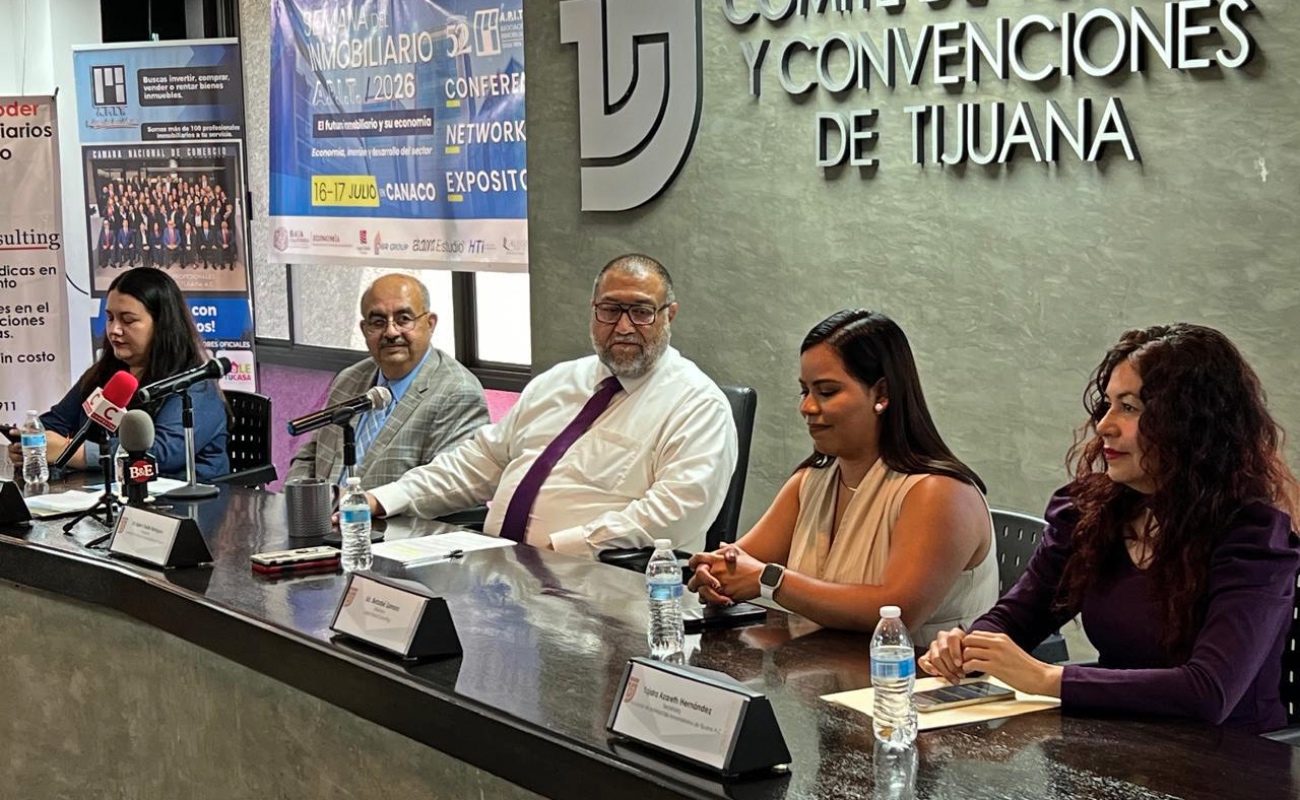 Abordarán retos y tendencias del sector durante la “Semana Inmobiliaria 2026”