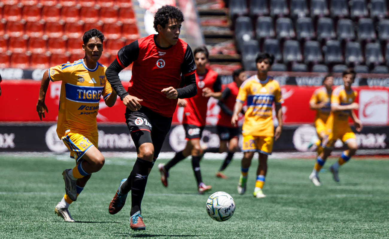 La cantera de la frontera se imponen por marcador de 2 goles a 0, en sus respectivos duelos a los universitarios en el Mictlán.