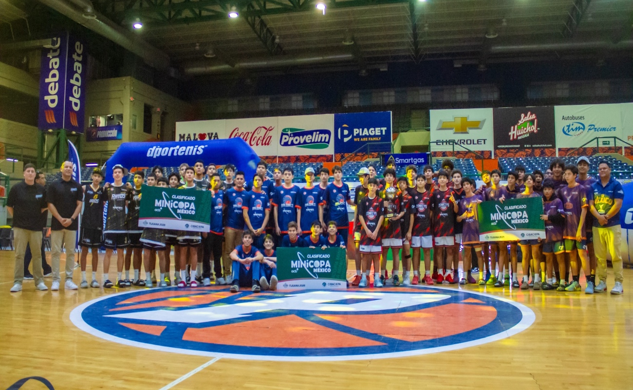 El futuro del básquet está listo: México define a sus equipos para Minicopa México 2026